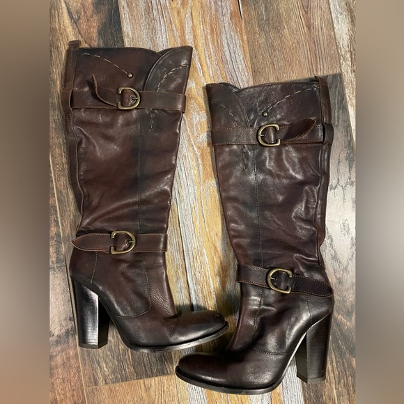 Aldo Shoes - Leather High Shaft Boots (US size 7.5… 38)